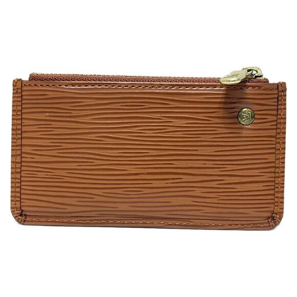 LOUIS VUITTON Pochette Cle M63803 Kenyan Brown Epi - CA0060 Coin Case - Picture 2 of 4
